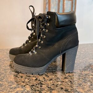 Wild Diva faux suede boots 7